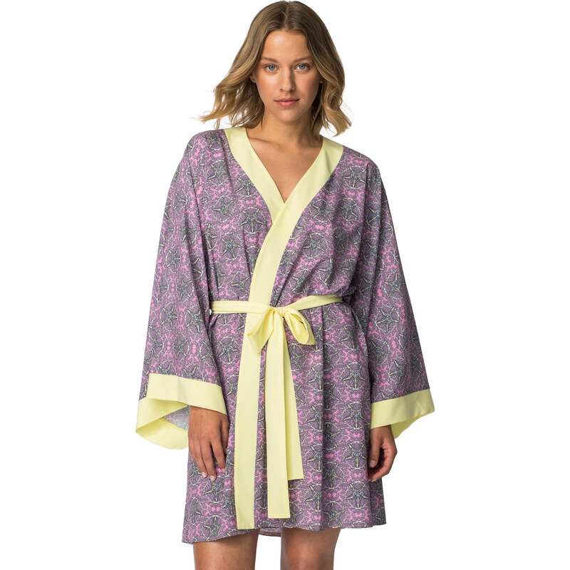 LaLupa Cover Up Kimono LA107 Model 2