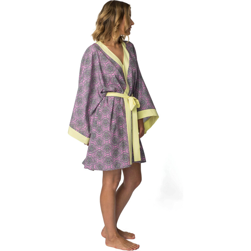 LaLupa Cover Up Kimono LA107 Model 2