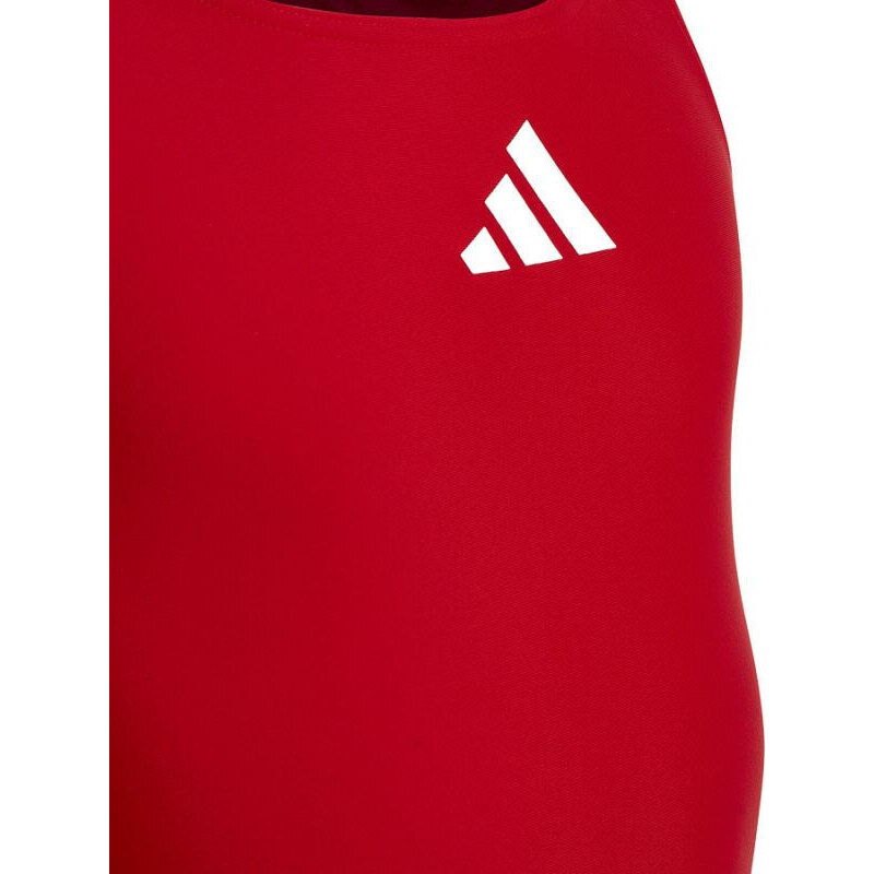 Dívčí jednodílné plavky 3 Bars Sol ST Jr IC4725 - Adidas