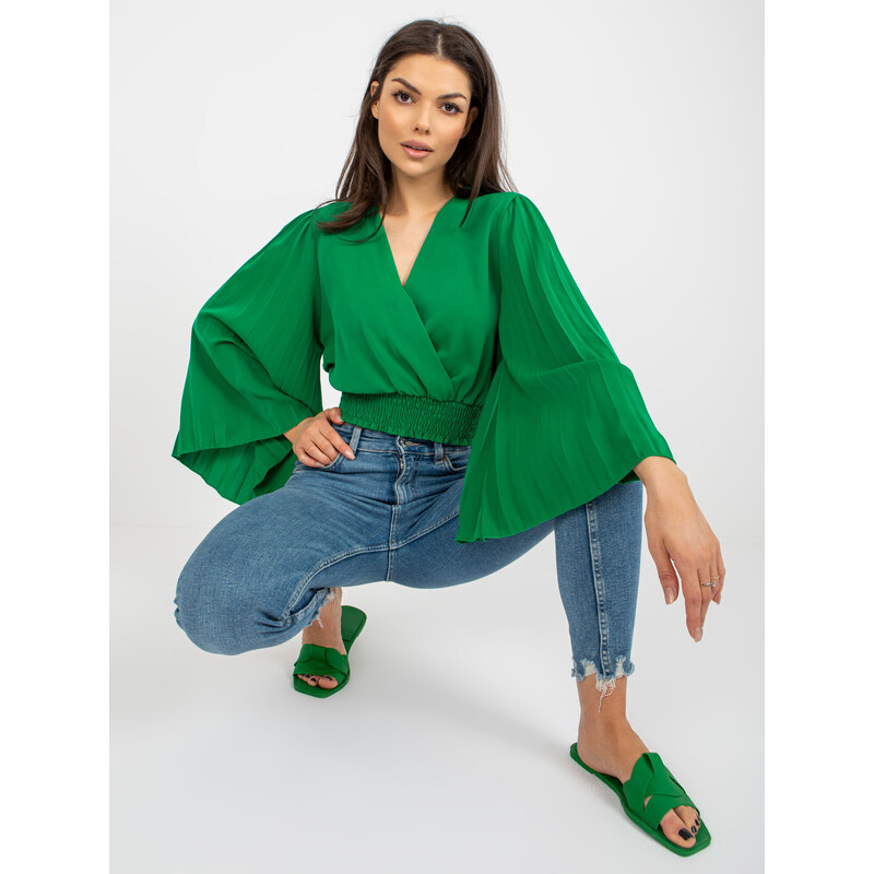 Halenka DHJ BZ model 18408672 zelená - FPrice