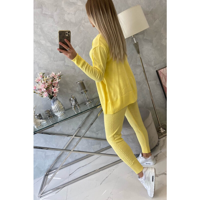 Sada svetrů model 18746418 žlutá - K-Fashion