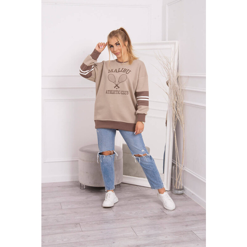 Zateplená mikina Malibu tmavě model 18749370 - K-Fashion