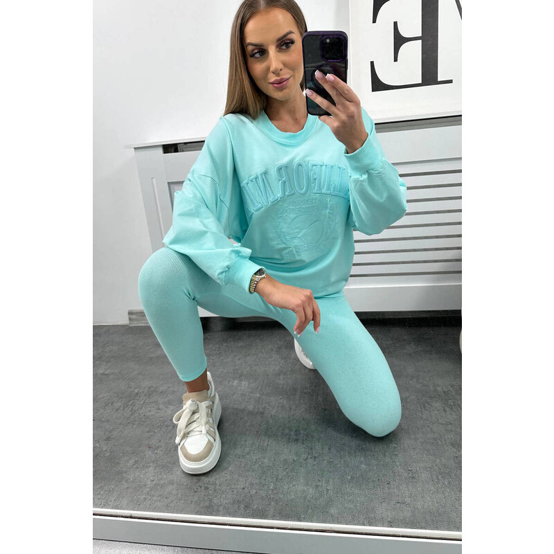 model 18753677 bavlněná souprava mincovna - K-Fashion