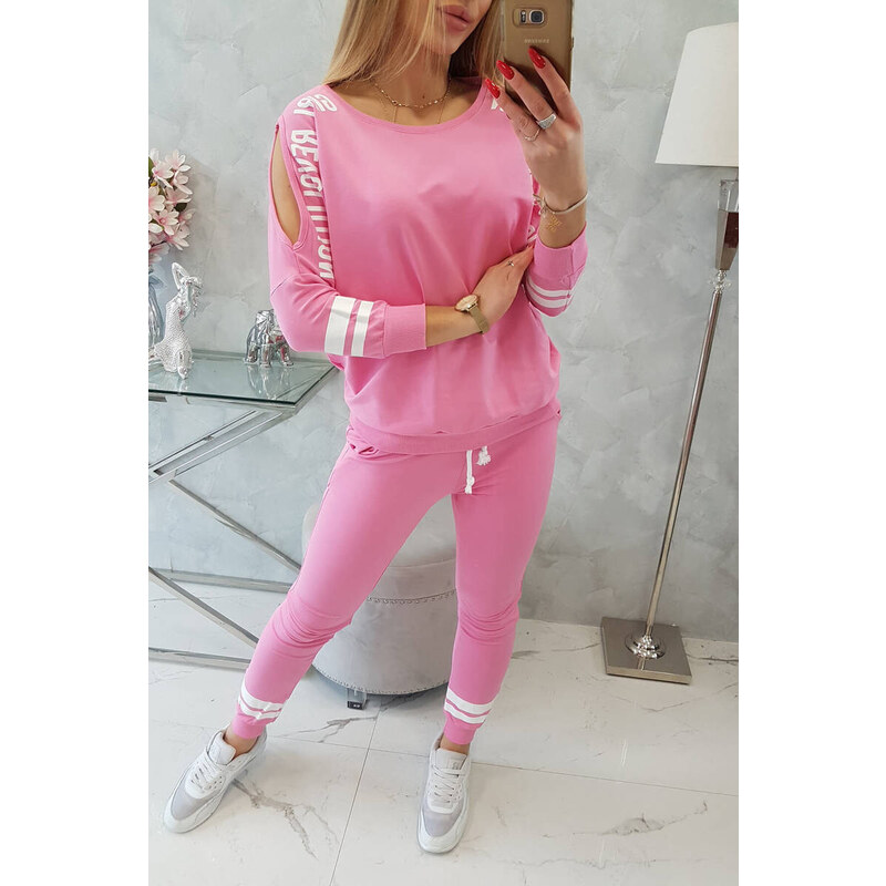 K-Fashion Girl Revolution set světle růžový