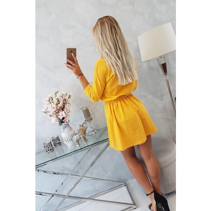 šaty s kapsami model 18743320 - K-Fashion
