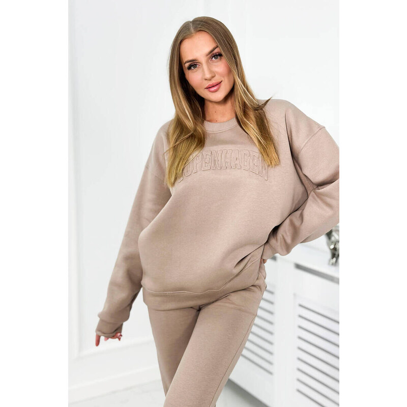 Izolovaná souprava model 18922103 tmavě béžová - K-Fashion