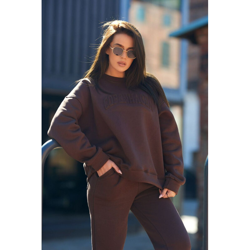 K-Fashion Izolovaná souprava Copenhagen hnědý