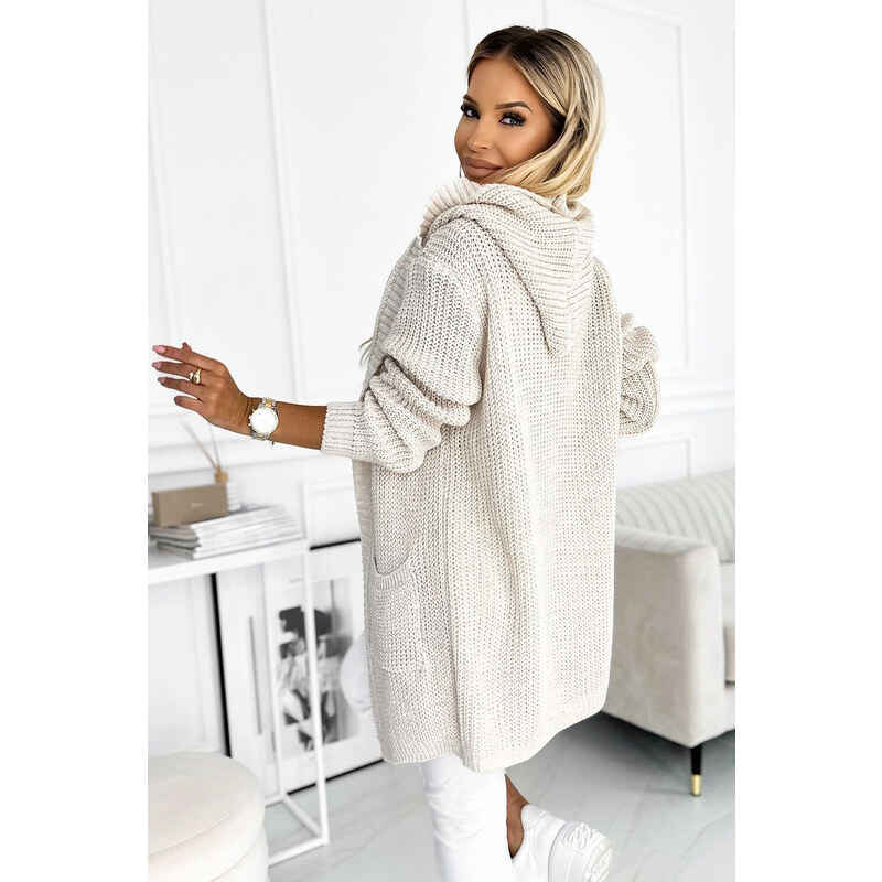 Dámský svetřík 488-1 Cardigan - Numoco basic