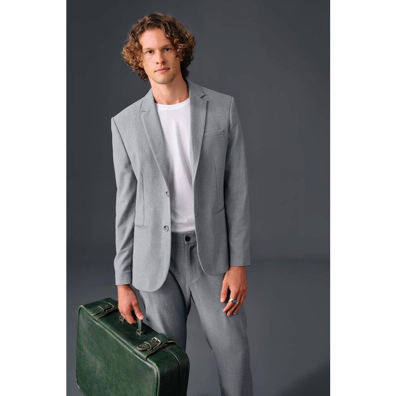 DEFACTO Slim Fit Lined Blazer