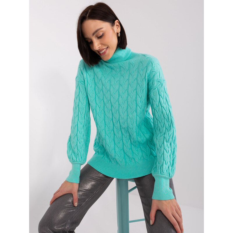 Wool Fashion Italia Sweater-AT-SW-2348.88-mint