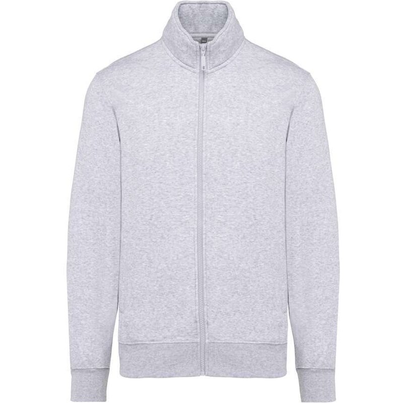 Kariban Pánská fleecová mikina na zip Cadet –