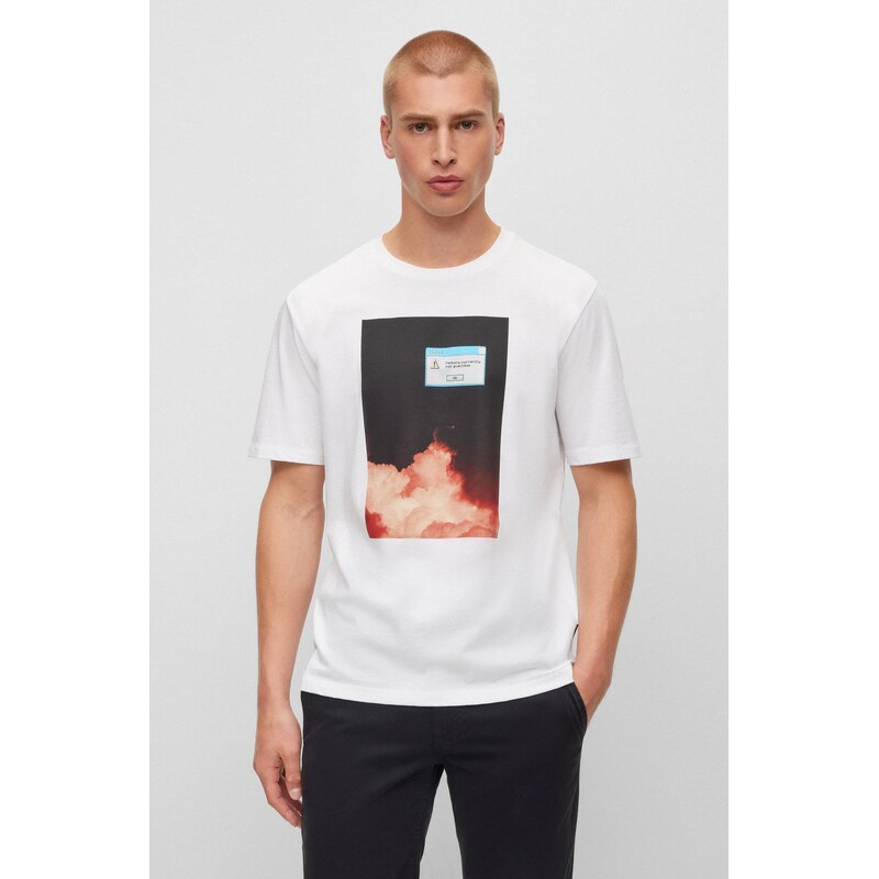 BOSS ORANGE Tričko TeMemory | Regular Fit
