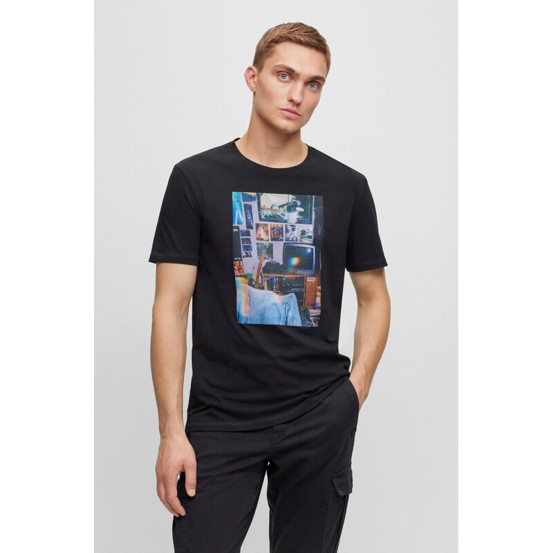 BOSS ORANGE Tričko TeMemory | Regular Fit