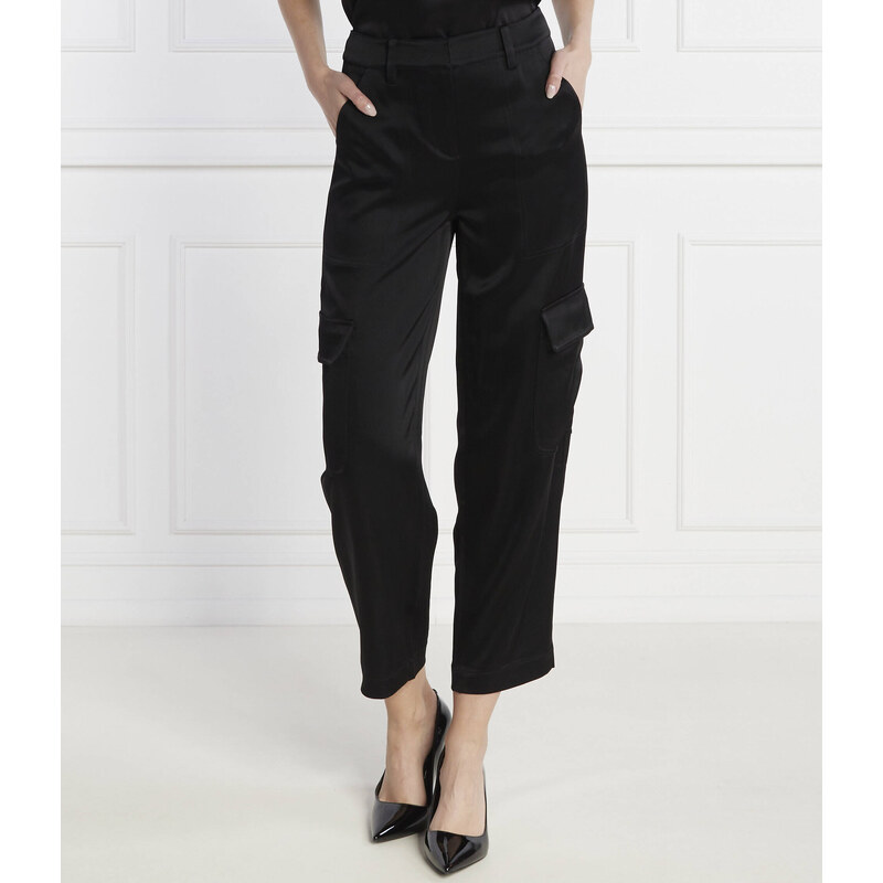 Michael Kors Kalhoty SATIN CARGO PANT | Loose fit 86643443