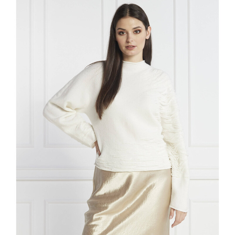 Liviana Conti Vlněný svetr | Relaxed fit | s příměsí kašmíru