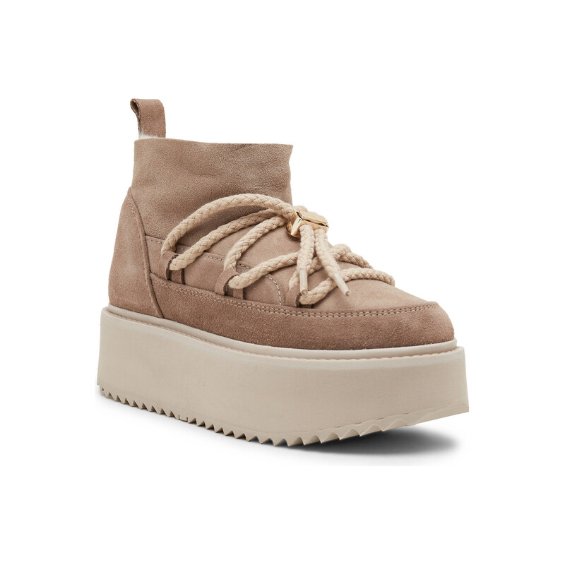 INUIKII Sněhule CLASSIC LOW PLATFORM | semiš 86278558