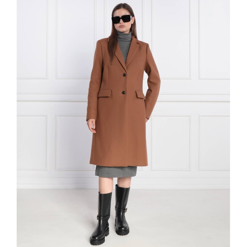 Tommy Hilfiger Vlněný kabát | s příměsí kašmíru
