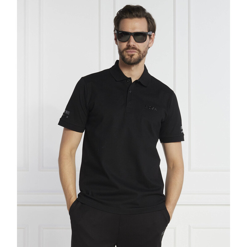 BOSS GREEN Polokošile Paddy Mirror | Regular Fit | stretch
