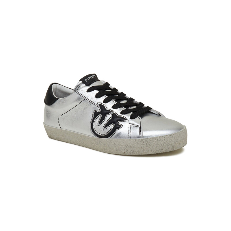 Pinko Kožené tenisky SEATTLE SNEAKER PELLE LAMINATA 85994324