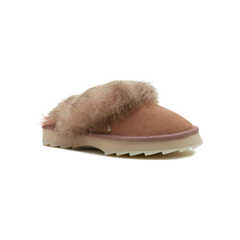 EMU Australia Domácí obuv Jolie Sharky Crimp | semiš | shearling 85837253