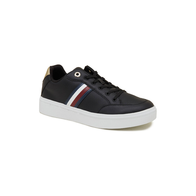 Tommy Hilfiger Kožené tenisky ELEVATED GLOBAL STRIPES 85807812