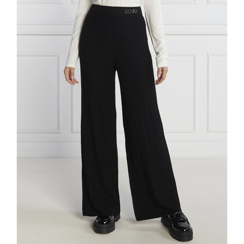 Liu Jo Rose Úpletové kalhoty | flare fit