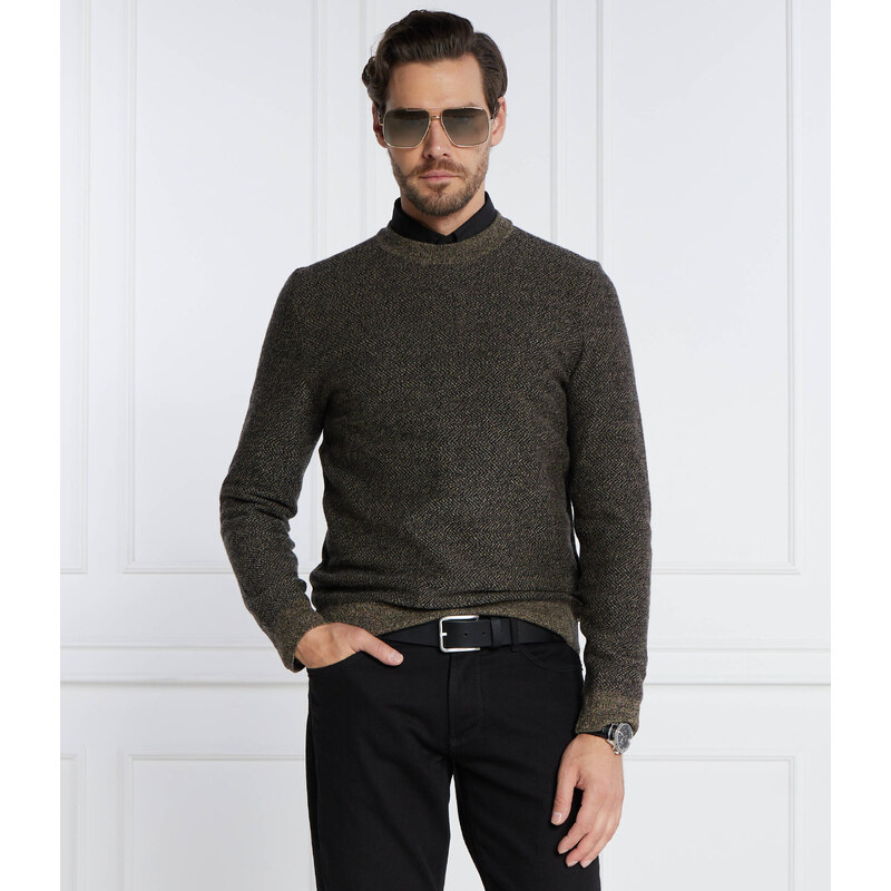 BOSS BLACK Vlněný svetr Marameo | Regular Fit