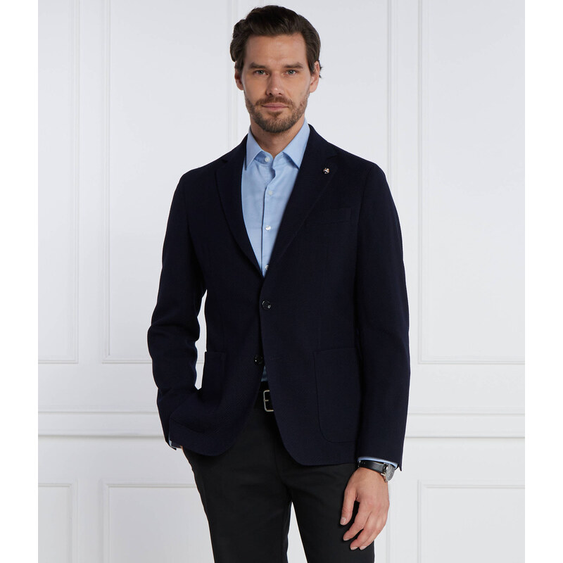 BOSS BLACK Vlněná sako C-Hanry | Slim Fit