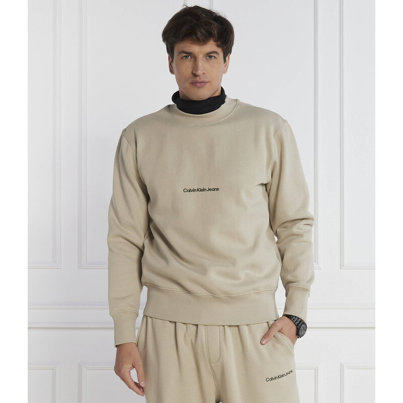 Calvin Klein Jeans Mikina INSTITUTIONAL CREW NECK | Relaxed fit