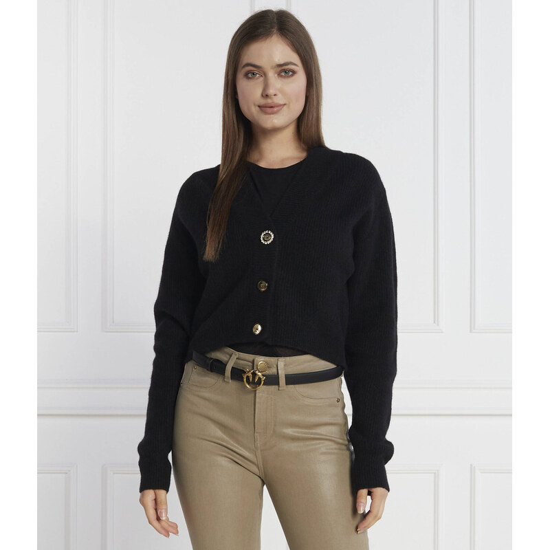 Pinko Kardigan | Cropped Fit | s příměsí vlny