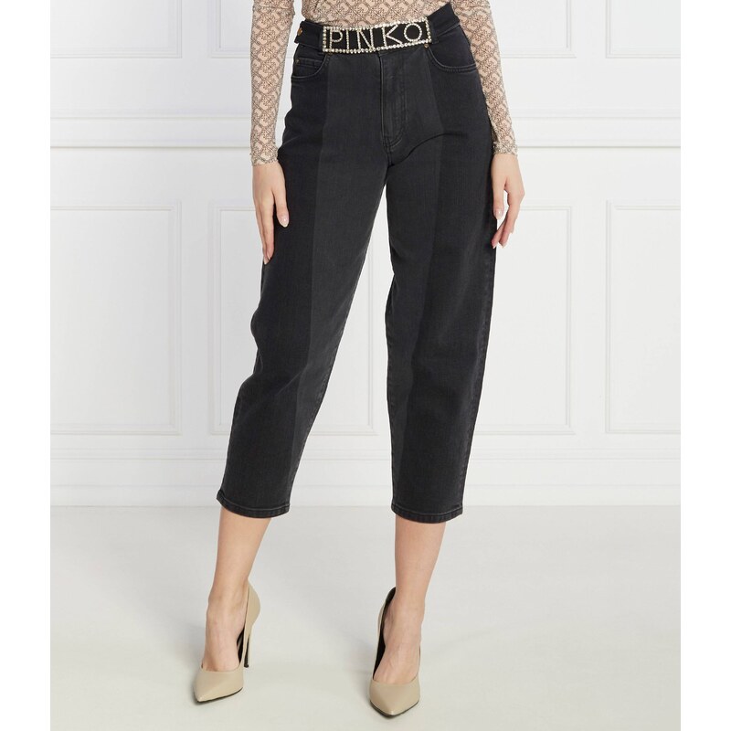 Pinko Džíny MADDIE BELT MOM FIT DENIM BLA | Regular Fit 85215454