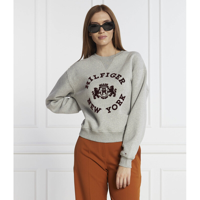 Tommy Hilfiger Mikina MDN REG VARSITY FLOCK | Regular Fit