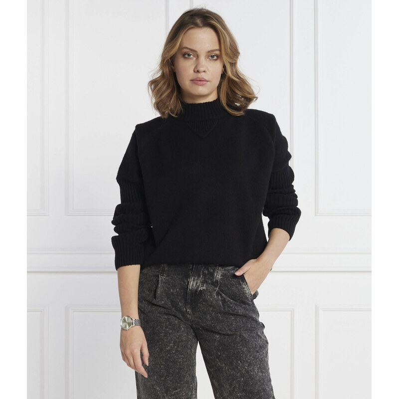 BOSS BLACK Vlněný svetr Foltin | Regular Fit