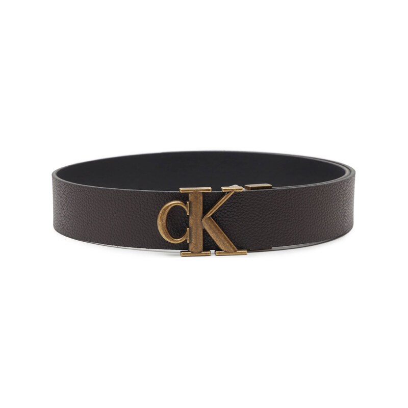 Calvin Klein Jeans Oboustranný opasek s přídavkem kůže