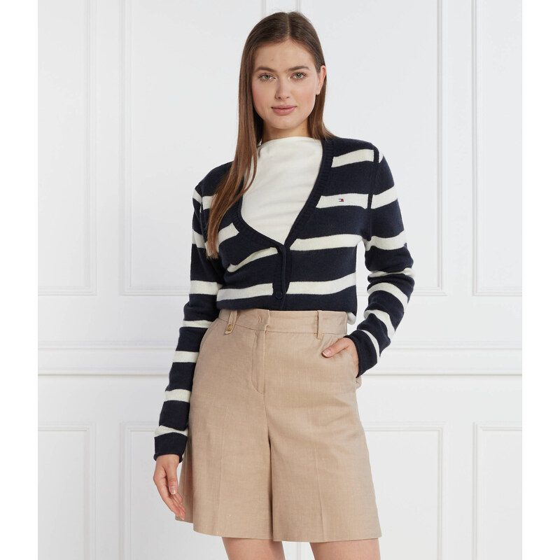 Tommy Hilfiger Vlněný kardigan | Regular Fit
