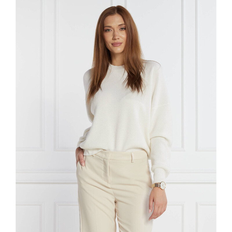 Peserico Vlněný svetr | Regular Fit |s příměsí hedvábí 84517480