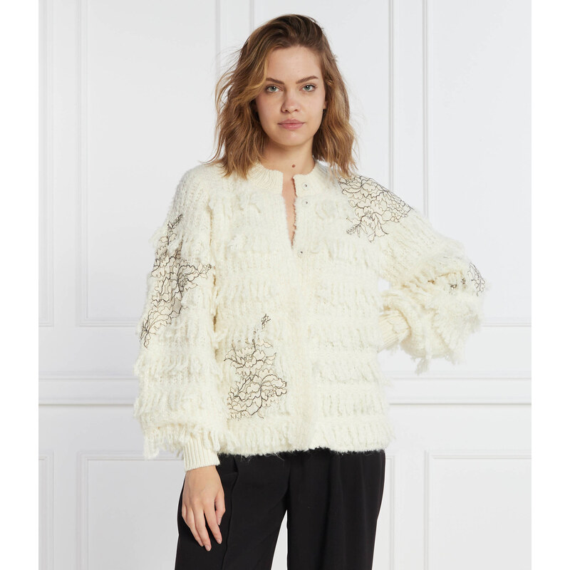 TWINSET Kardigan | Regular Fit | s příměsí vlny