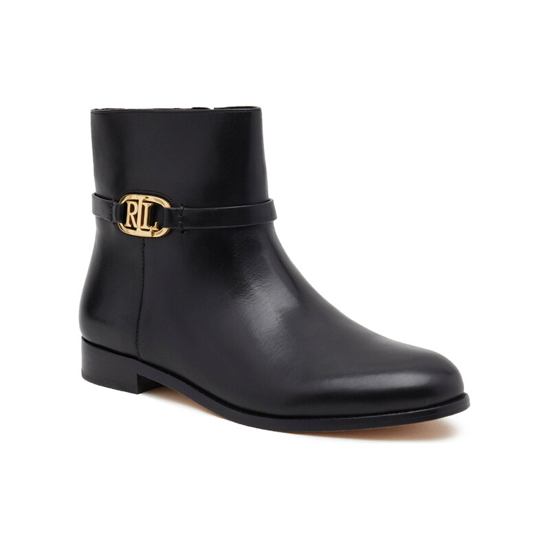 LAUREN RALPH LAUREN Kožené kotníkové boty 115607484
