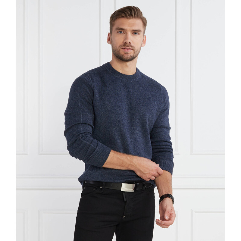 BOSS BLACK Svetr Onore | Regular Fit | s příměsí vlny
