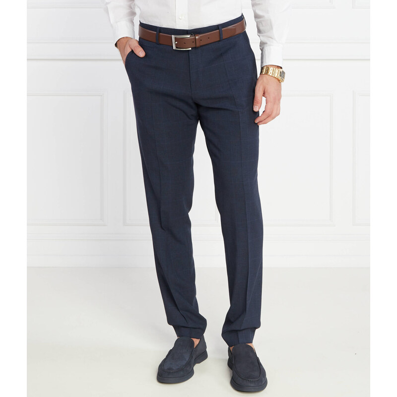 BOSS BLACK Kalhoty H-Genius-224 | Regular Fit | s příměsí vlny