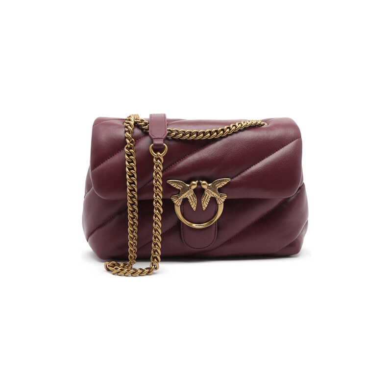 Pinko Kůžoná crossbody kabelka love puff classic