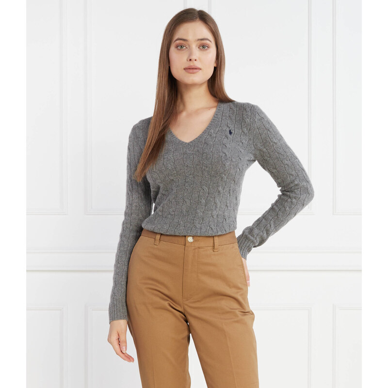 POLO RALPH LAUREN vlněný svetr | regular fit | s příměsí kašmíru