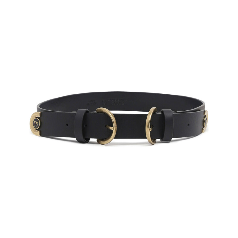 Pinko Kůžoný opasek NADAL H3 BELT VITELLO 83860953