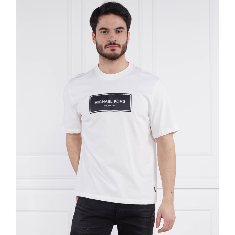 Michael Kors Tričko FLAGSHIP LOGO | Oversize fit