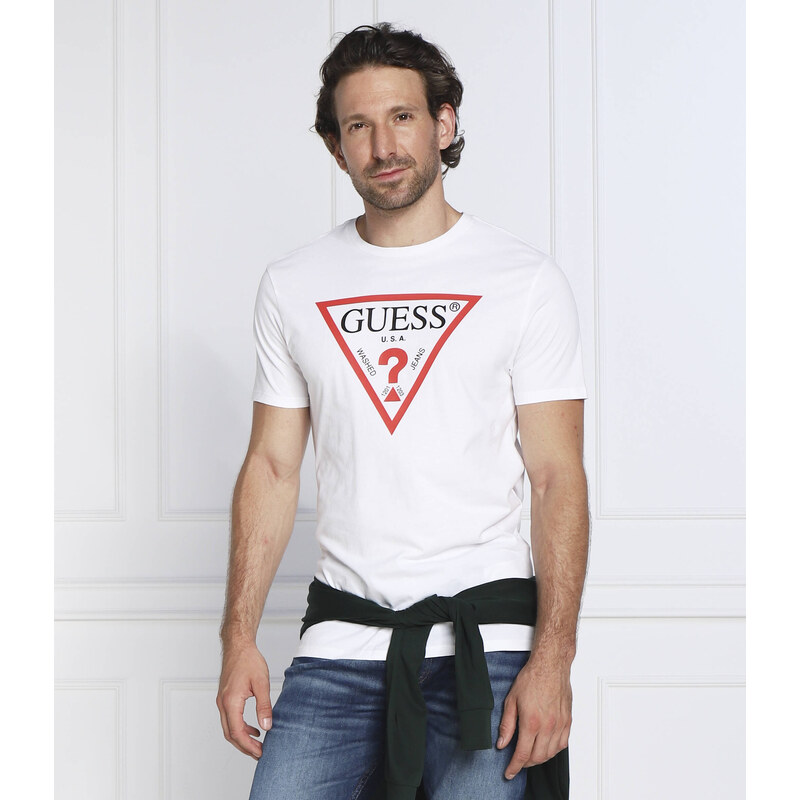GUESS Tričko TRI LOGO | Regular Fit
