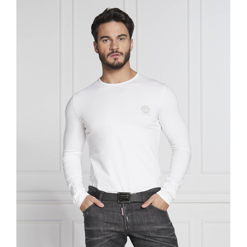 Versace Tričko s dlouhým rukávem | Slim Fit