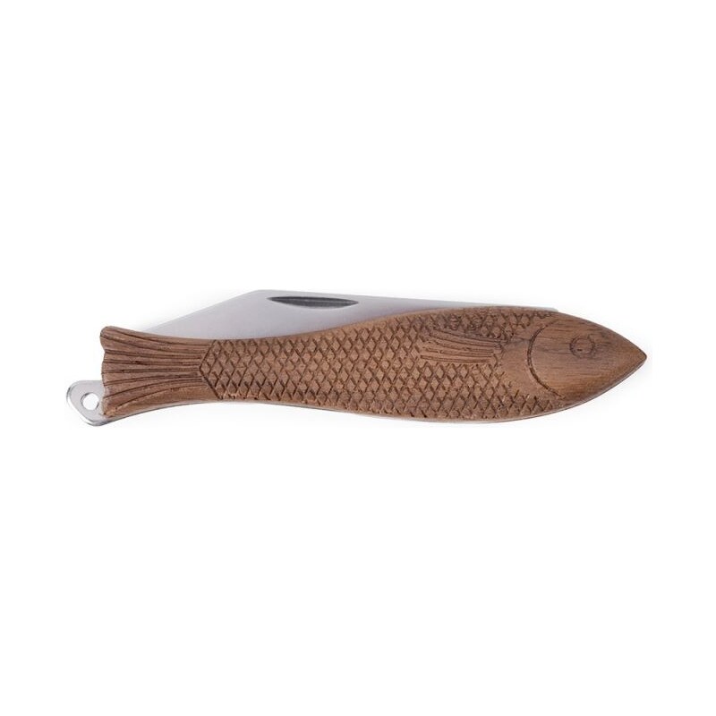 BeWooden Kapesní nůž rybička Oak Fishi Knife