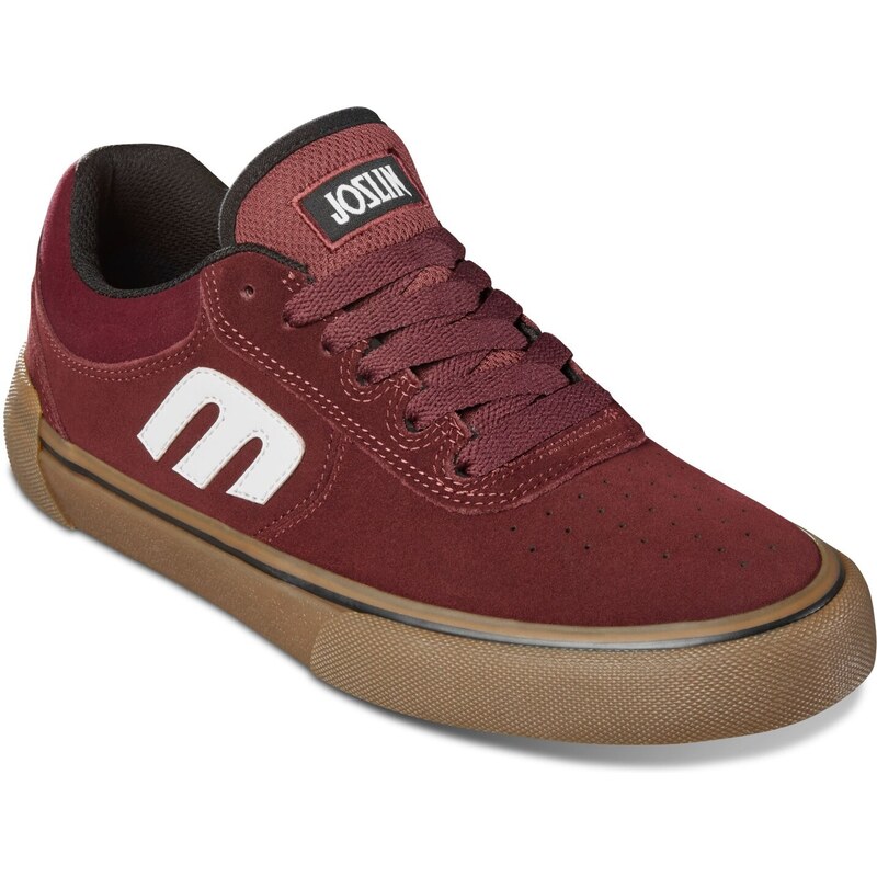 Etnies pánské boty Joslin Vulc Burgundy/Gum | Červená