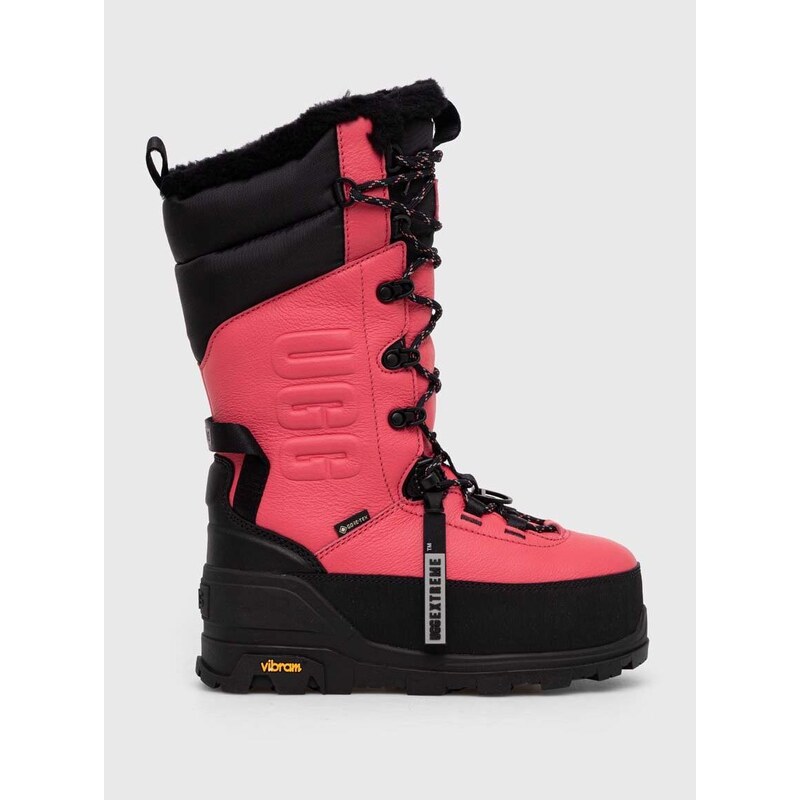 Sněhule UGG Shasta Boot Tall růžová barva, 1151850
