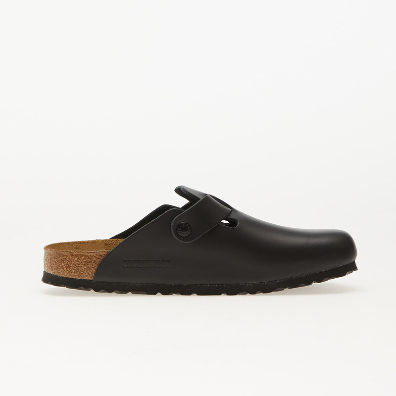 Birkenstock Boston Natural Leather Black